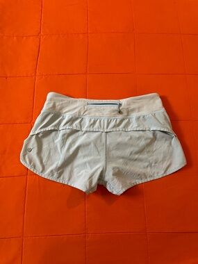 Lululemon Shorts Womens 6 Blue Gym Athletic Activewear Running Sportswear